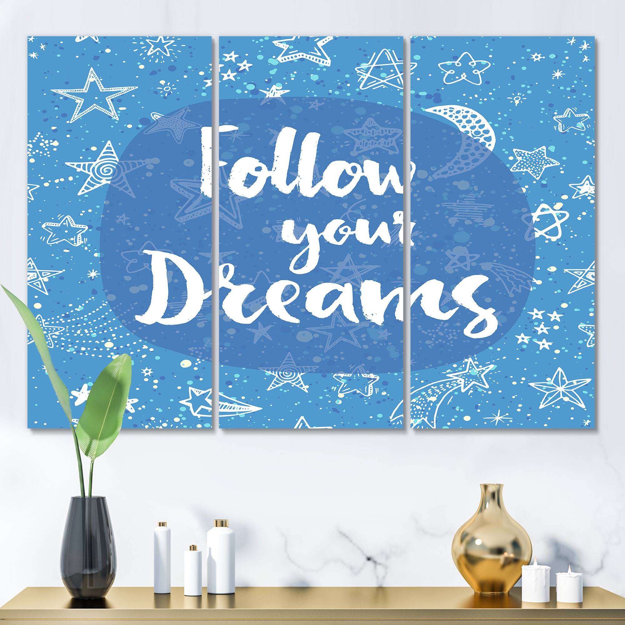 Designart - Follow Your Dreams II